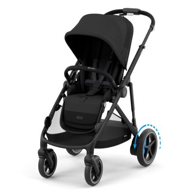 Cybex eGazelle S, BLK, Moon Black, Barnevogn
