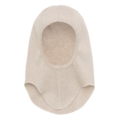 Balaclava, Huttelihut, Cotton Rib, Camel Melange