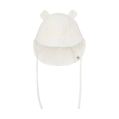 Sommerlue, Huttelihut, Muslin, Ears, Antique White