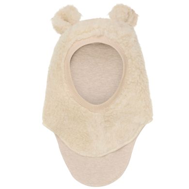 Balaclava, Huttelihut, Ears Wool Teddy, Cement