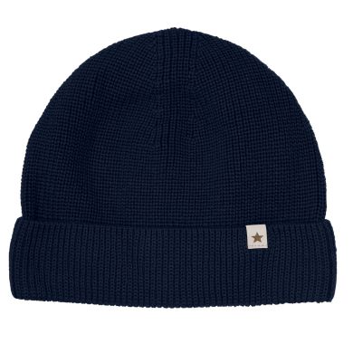 Lue, Huttelihut, Wool Knit, Dark Navy