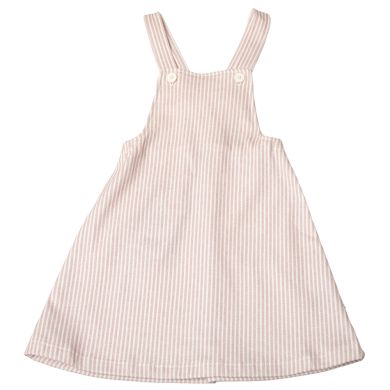 Pinafor Dress, Joha, Hvit AOP