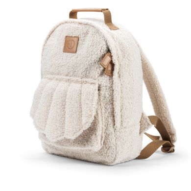 Elodie Ryggsekk MIDI, White Bouclé