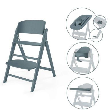 Cybex Click & Fold 4-in-1, Stone Blue, Høystol