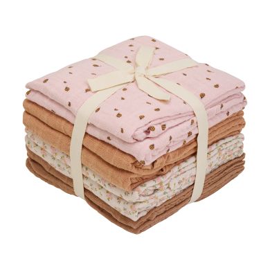 Gassklut, Pippi, Sepia Rose, 8pk