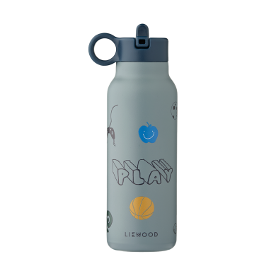 Liewood Flaske Falk 350ml, Play / Dusty Peppermint