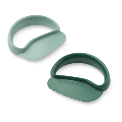 Liewood Safe Cutter, River, Peppermint / Garden Green
