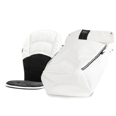Emmaljunga Kjørepose, Lounge White, Ergo