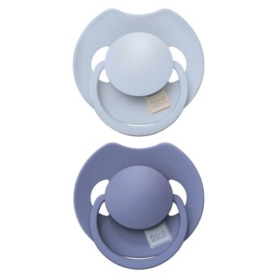 LOVI Smokk, Silikon Prime Dynamic 6-18m, 2stk Baby, Blue/Blue