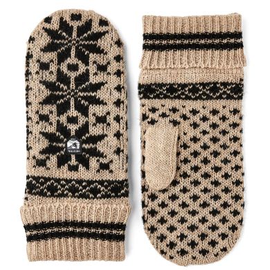 Ullvotter, Hestra, Nordic Junior, Beige/Black