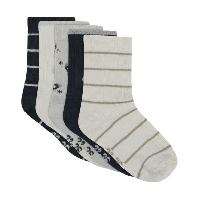 Minymo Sokker 5pk, Willam Gray