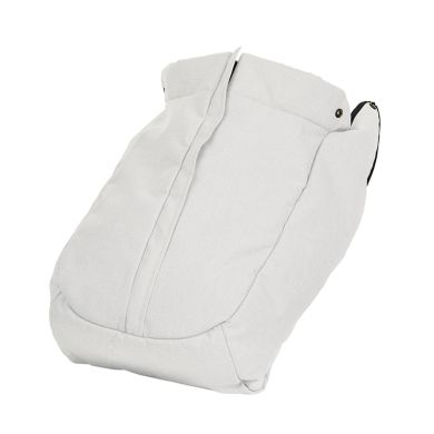 Emmaljunga Fottrekk, Lounge Leather, White, Flat