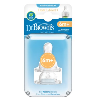 Flaskesmokk, Dr.Brown Standard, Str 3, 6 mnd +