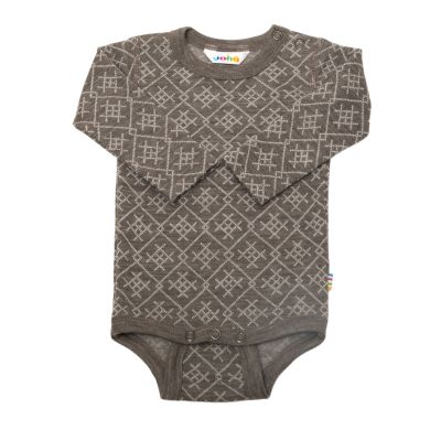 Body, Joha, Jacquard Knit, Beige YD