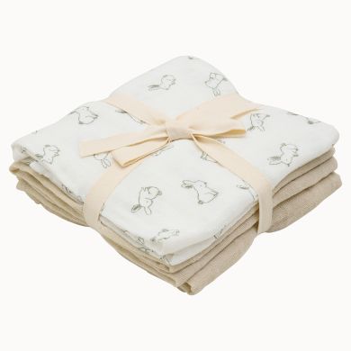 Gassklut, Pippi, Peyotet, Muslin, 3pk
