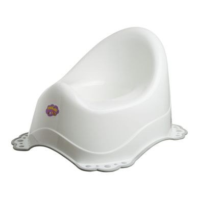 Potte, Maltex, Klassisk, Hvit/Grå