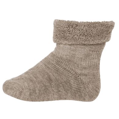 Ullsokker, Mp, Light Brown Melange