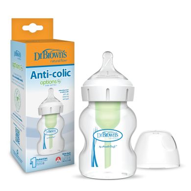 Drikkeflaske, Dr.Brown, Wideneck, Option+, 150ml