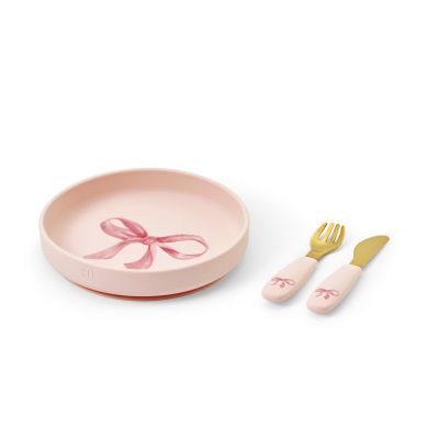 Elodie Spisesett, Tallerken Rosy Bow