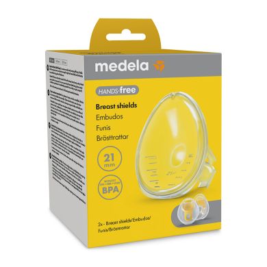 Hands-free Breast Shield, Medela, 21 mm, 2stk