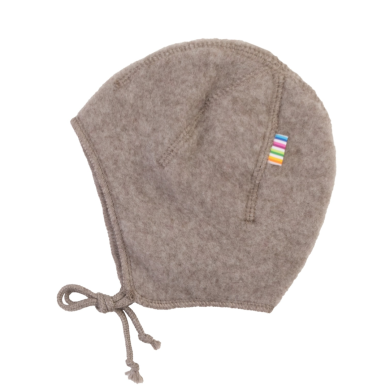 Joha Lue m/knyting, Merinoull, Sesame Melert
