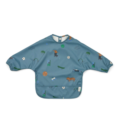 Langermet Smekke, Liewood, Merle, Fun / Beach Blue