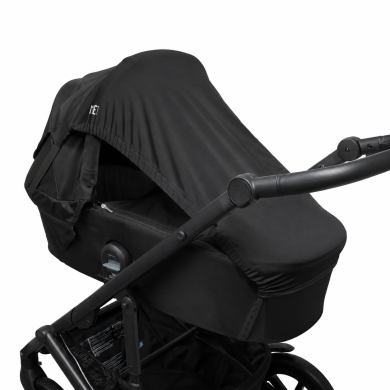 4ME Universal Solskjerm til Vogn, Midnight Black