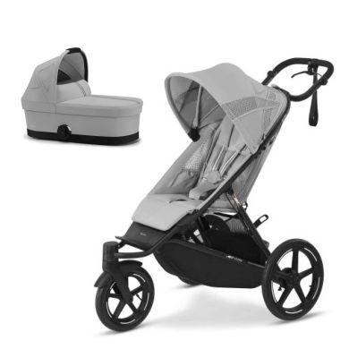 Komplett vogn, Cybex, Avi Spin, BLK Fog Grey