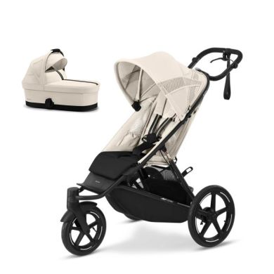 Komplett vogn, Cybex, Avi Spin, BLK Seashell Beige