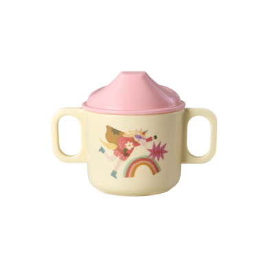 Tutekopp, "Hero" print, Rosa, 250ml, Rice