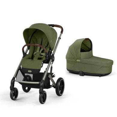 Cybex Balios S Lux, Moss Green, Komplett barnevogn