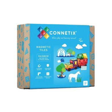 Magnetiske Leker, Connetix, Rainbow Motion Pack 24