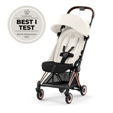 Barnevogn, Cybex, Coya, Rosegold, Off White