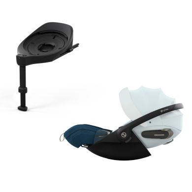 Bilstol, Cybex, Cloud S, Style, Opal Blue, Inkl. Base S