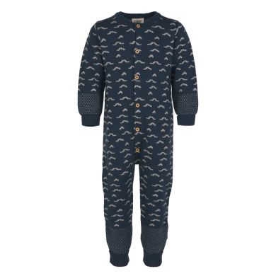 Voksi® Wool, Merinoull Jumpsuit Jacquard, Poppy Blue