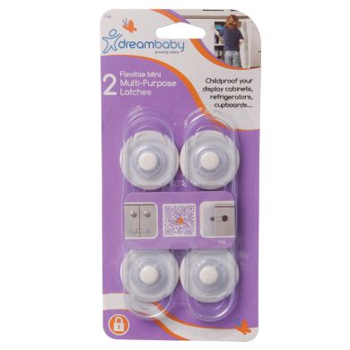 Mini Multifunksjonell lås, Dreambaby, 2 pk