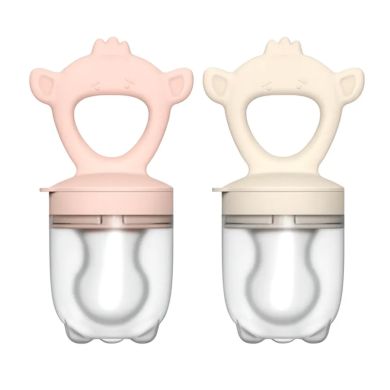 Foodfeeder, Milla&Max, Pink/Beige 2pk