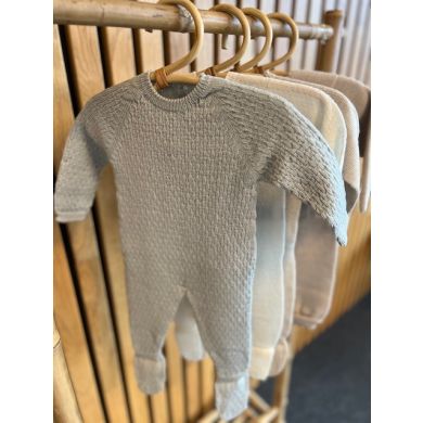 Wedoble Heldress m/fot, Merinoull, Dus Blå