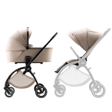 Britax Rio, Style Teak, Komplett barnevogn