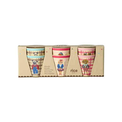 Barnekopper med Nathalie Lété-design 160 ml, 6pk, Rice