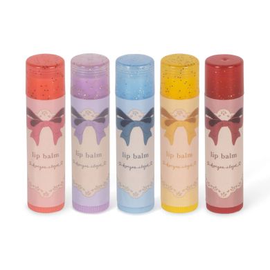 Lip Balm, Konges Sløjd, Glitter 5 pk
