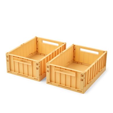 Liewood Oppbevaringsboks Weston M 2pk, Yuzu