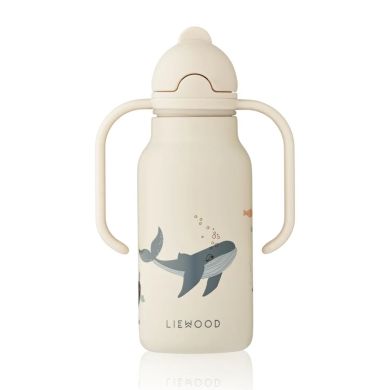 Drikkeflaske 250 ml, Liewood, Kimmie, Sea Creature / Sandy