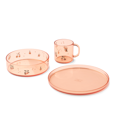 Servicesett, Liewood, Siva, Peach / Sea shell