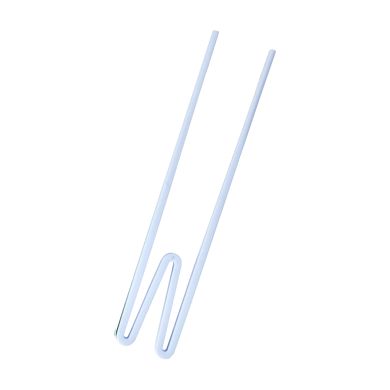 Plastspisepinne for nybegynnere, 1stk, Rice - Lys Blå