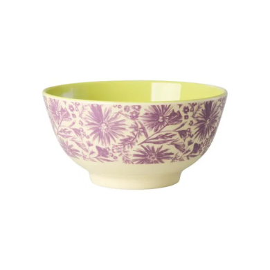 Bolle, Flower Print - Lilla, Medium, Rice