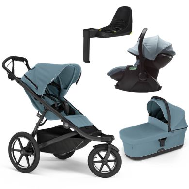 Vognpakke, Thule, Urban Glide 3, Mid Blue inkl. Maple + Base, Alfi