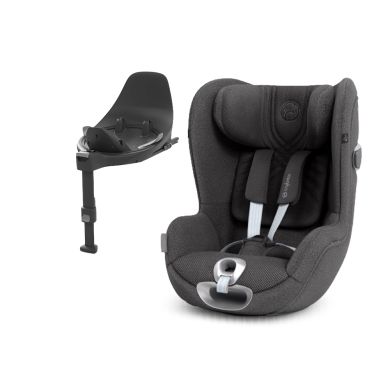 Cybex Sirona T Plus i-Size, Mirage Grey, Bilstol, Inkl Cybex Base T