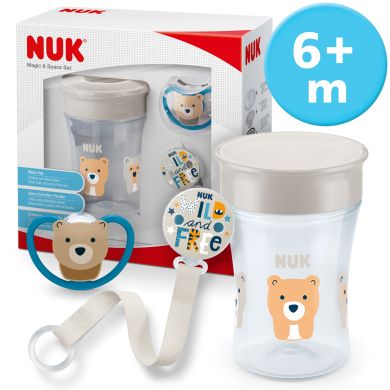 NUK Magic & Space Set, White 