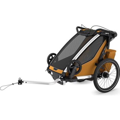 Sykkelvogn, Thule, Chariot Sport 2, Single Natural Gold 